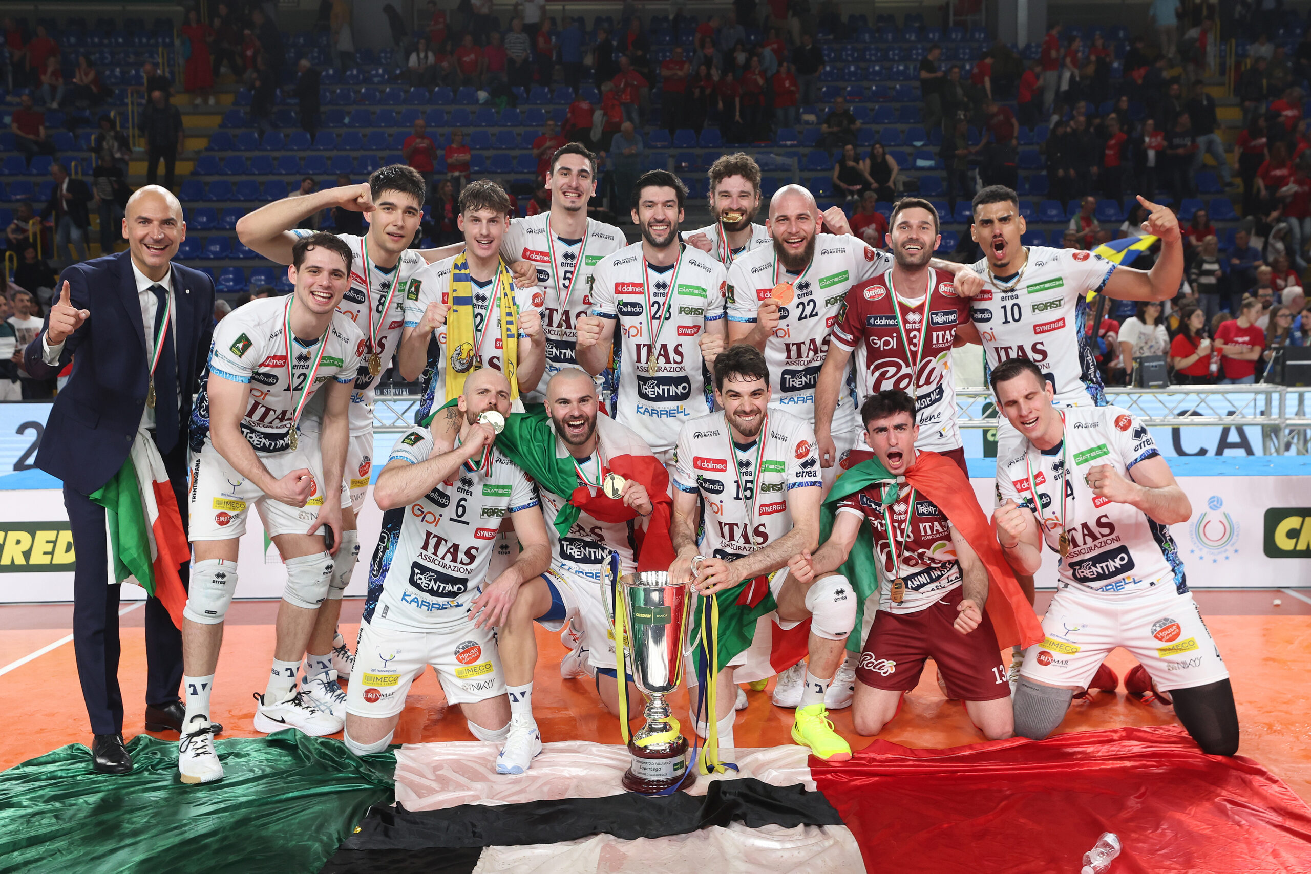 World “Trentino memenangkan kejuaraan keenam dalam sejarah Yi Super League! Michieletto memenangkan MVP dengan kinerja tinggi di playoffs