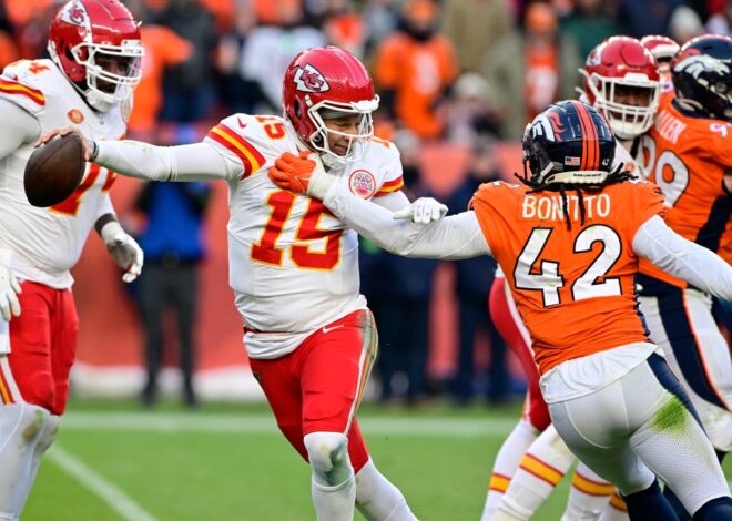 Pertandingan, prediksi kemiringan AFC West